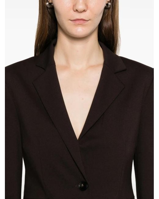 Chaqueta con botones con bolsillo Liviana Conti de color Brown