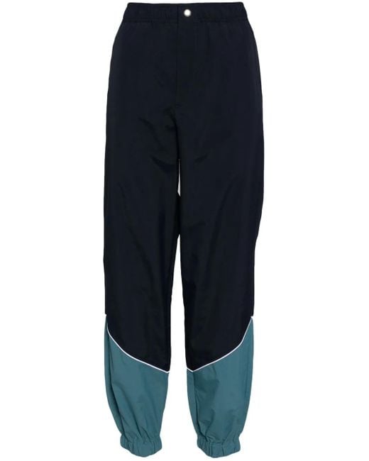Maison Kitsuné Blue Technical Pants for men