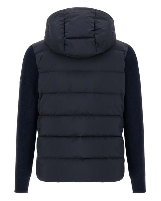 Tatras Blue Keitie Quilted Hooded Down Jacket for men