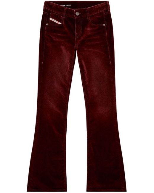 DIESEL Red 1969 D-ebbey 003hl Bootcut Jeans