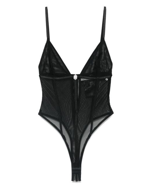 Nissa Black Tulle Body