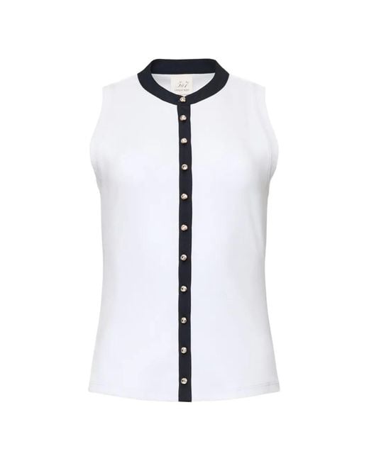 Cinq À Sept White Beverly Buttoned Shirt