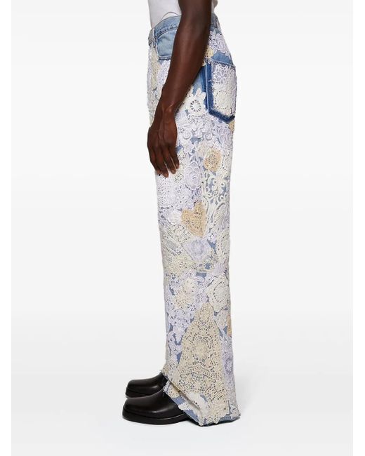 Earthling VIP Blue Poetic Lust Wide-Leg Jeans for men