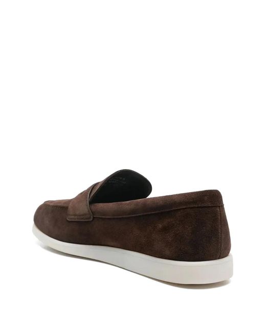 Church's Brown Mocassins Portsmouth En Daim for men