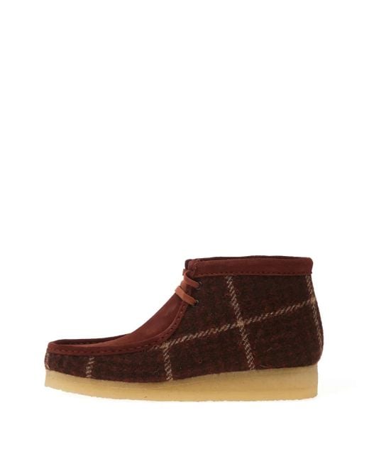Clarks Brown Wallabee Boots for men