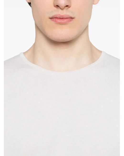 Lemaire White Long-Sleeve Top