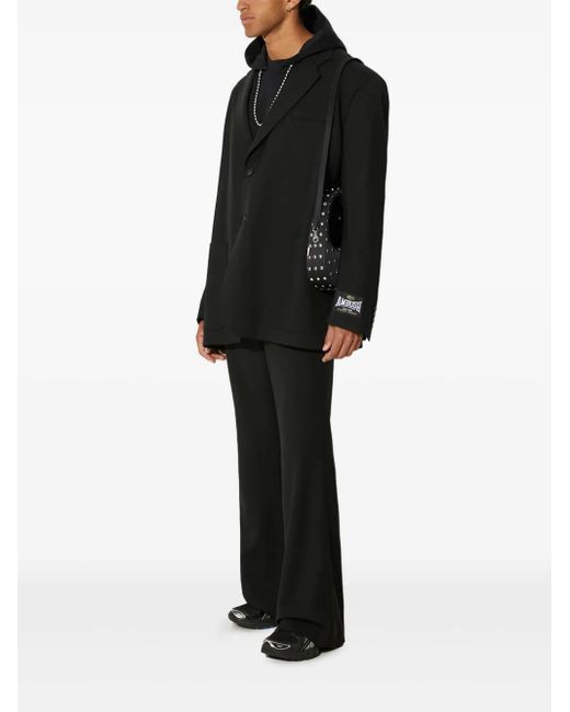 Ambush Black Wool Trousers for men