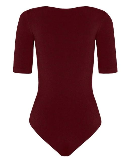 Wolford Red Bahamas Bodysuit