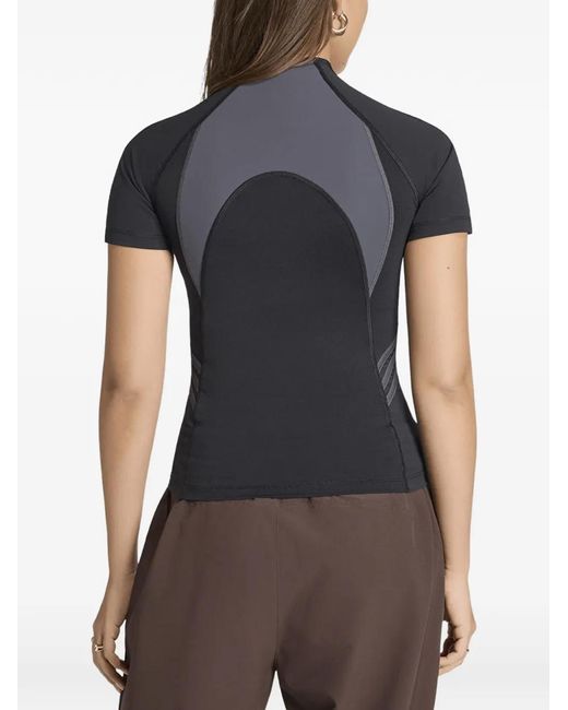 Adidas Black Equipment Panelled T-Shirt