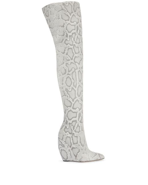 Stivali Ginnyfer al ginocchio di Giuseppe Zanotti in White