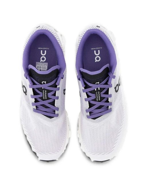 On Shoes White Baskets Cloud 6 Push for men