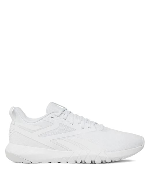 Reebok White Flexagforce 4 Sneakers for men