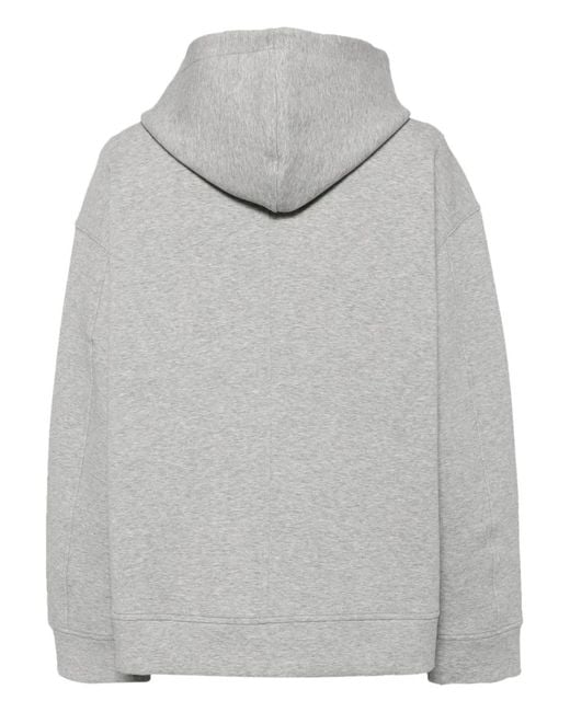 B+ AB Gray Hood Zip-Up Jacket
