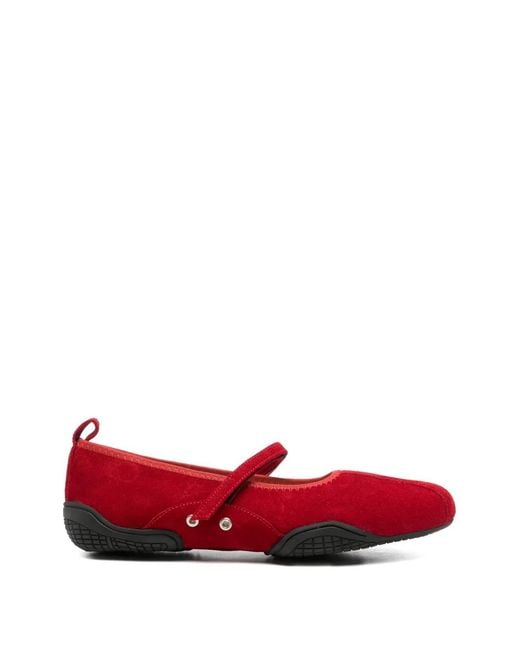 Nicole Saldanã Red Sophie 2 Ballet Flats