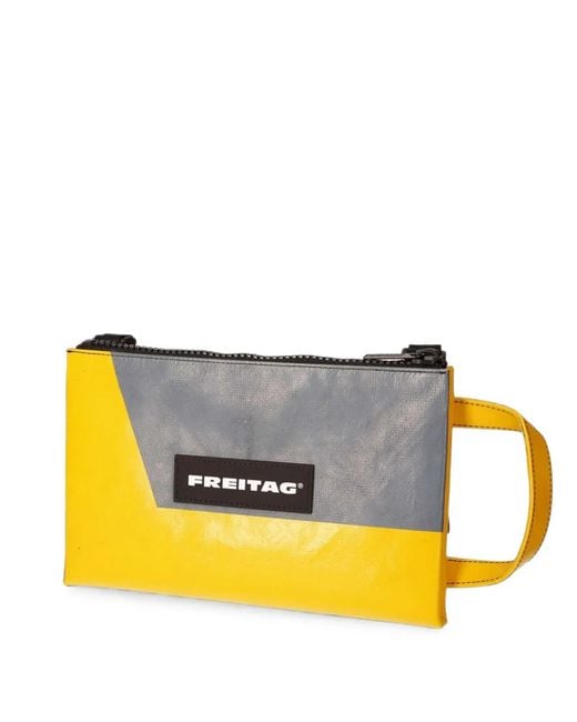 Freitag Yellow Small F272 Eddie Cross Body Bag for men