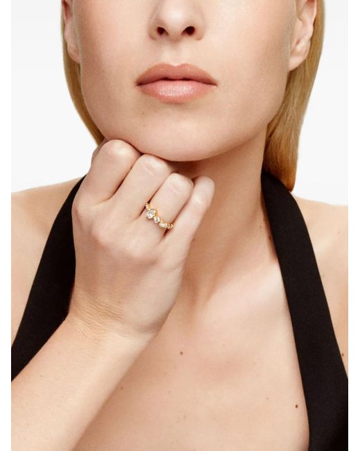 Bague Ensemble De Sky En Jaune 18 Ct Avec Diamants Sophie Bille Brahe en coloris Natural