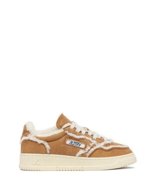 Autry Natural Lace-Up Sneakers for men