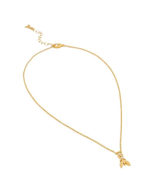Patrizia Pepe White Micro Fly Charm Necklace