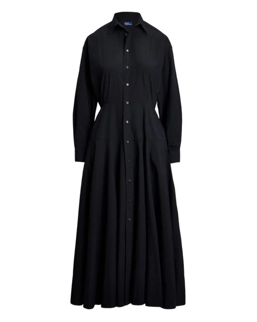 Polo Ralph Lauren Black Midi Dress