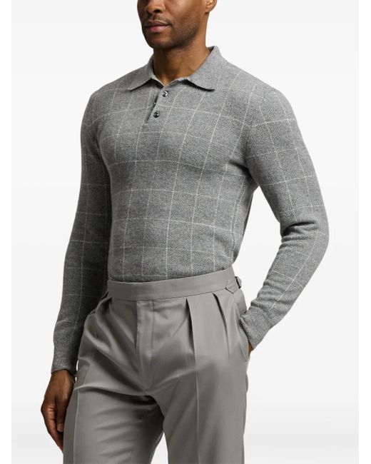 Ralph Lauren Gray Polo-Neck Sweater for men