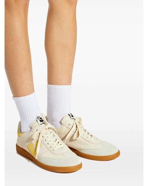 Isabel Marant White Baskets Bryce