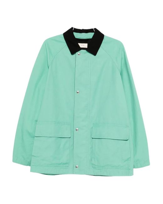 The Row Green Diano Cotton Jacket for men
