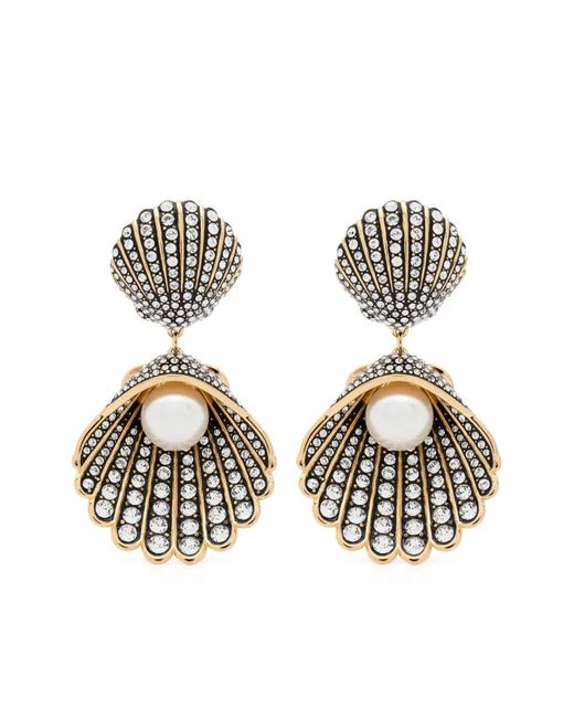 Swarovski Metallic Idyllia Clip-On Earrings