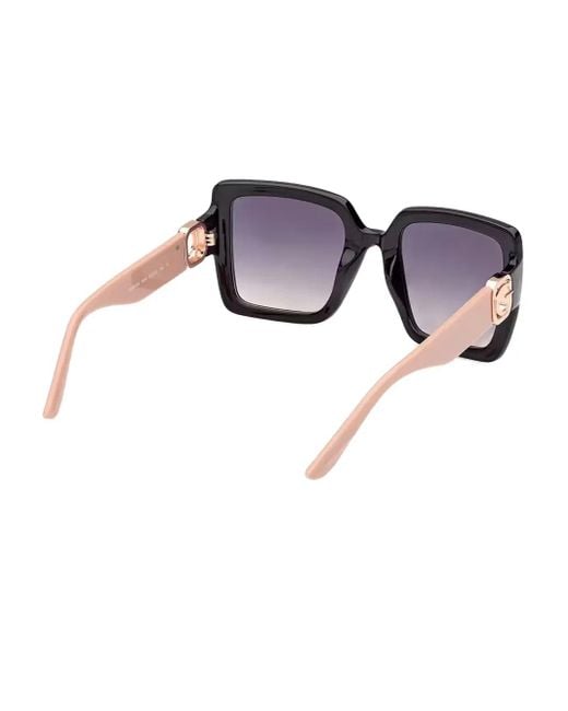 Occhiali Da Sole Squadrati Con Placca Logo di GUESS EYEWEAR in Pink