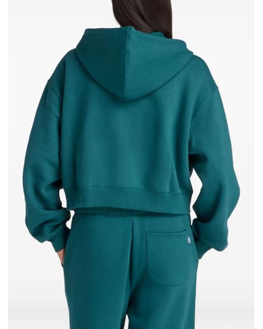 New Balance Blue Trackside Fleece Full-Zip Hoodie