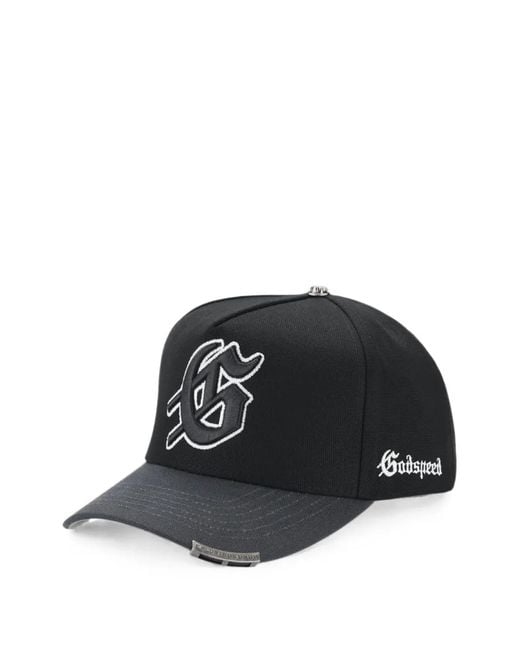 Godspeed Black Logo-Embroidered Baseball Cap for men