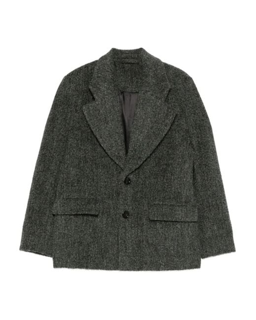 Séfr Green Corinne Button-Up Blazer