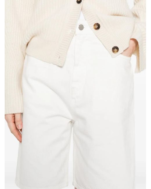 Loulou de Saison White Shorts