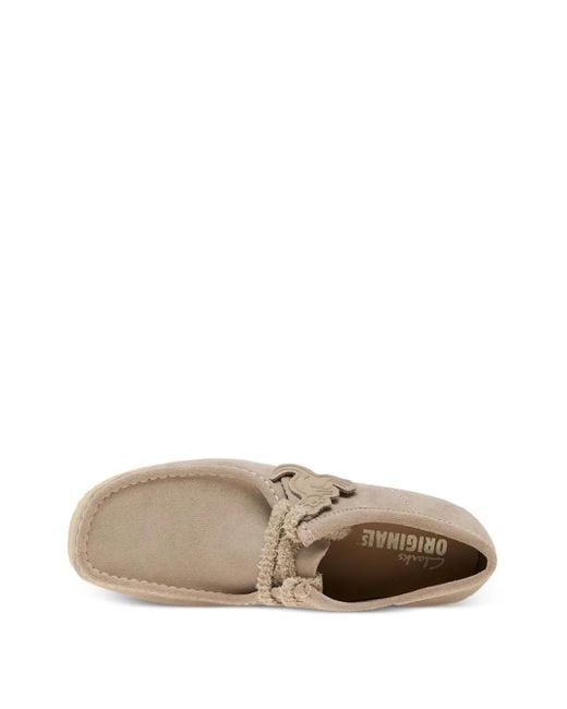 Clarks Wallabee 2604 Suède Schoenen in het Brown voor heren