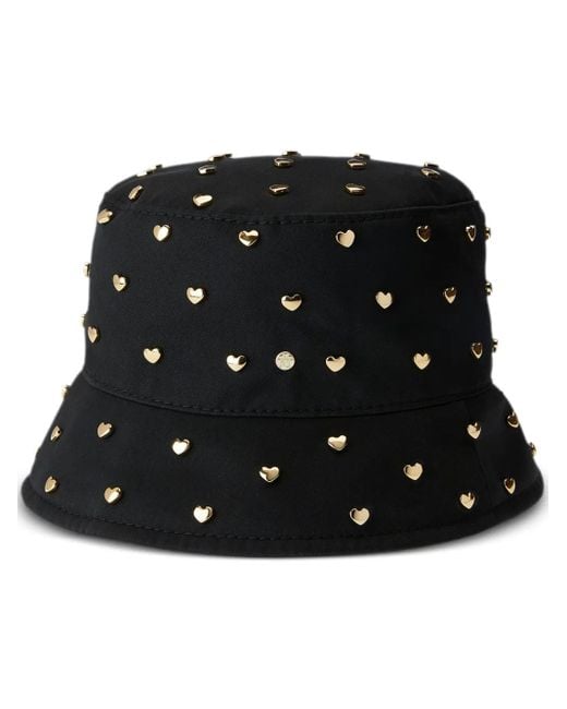 Maison Michel Axel スタッズトリム バケットハット Black