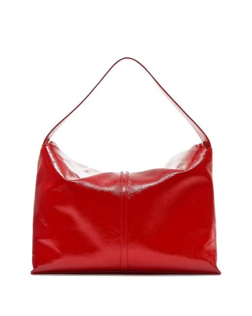 Gcds Red Mega Comma Shoulder Bag