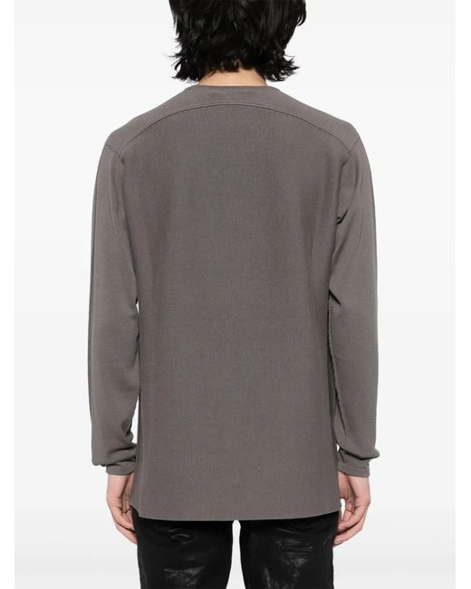 Label Under Construction Brown Crew-Neck Jumper for men
