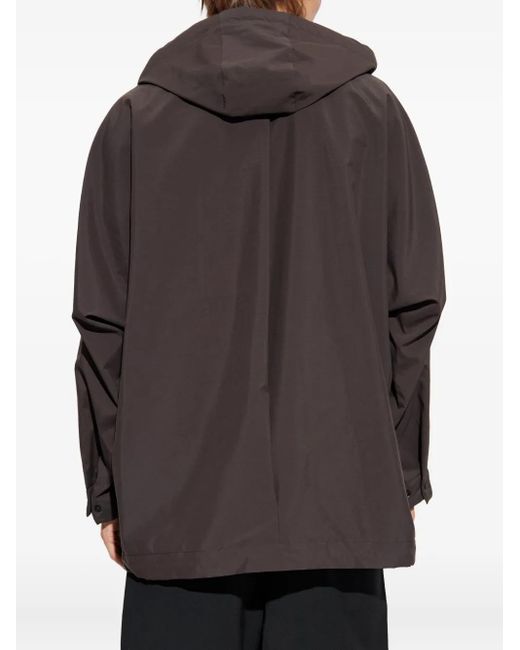 Homme Plissé Issey Miyake Gray Hooded Jacket for men