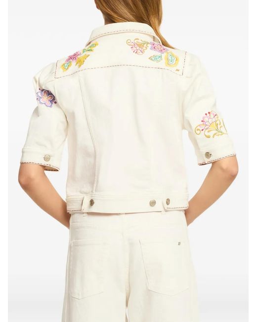 Cinq À Sept White Jardin Boheme Carley Jacket