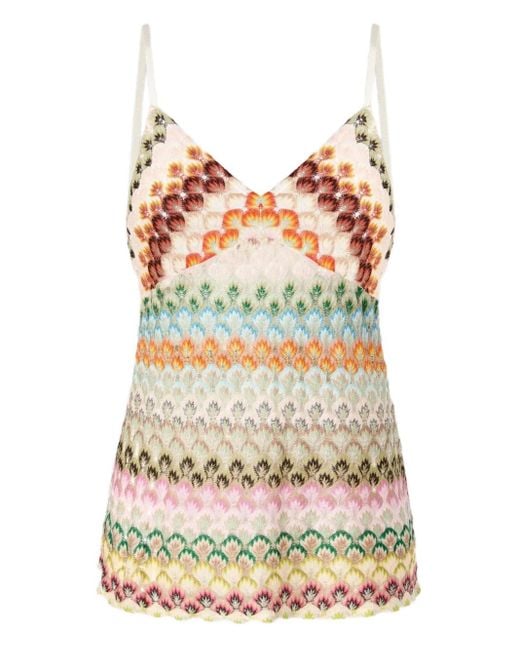 Missoni Top Van Kant in het White