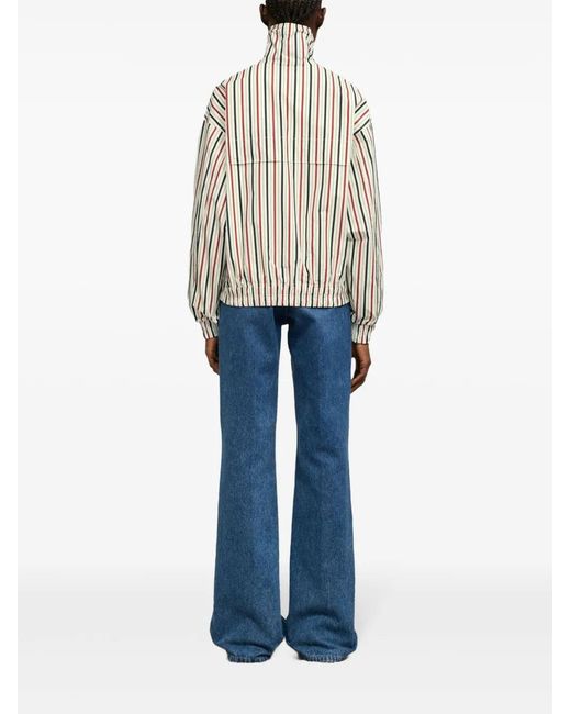 AMI Natural La Plage Ami Zipped Jacket