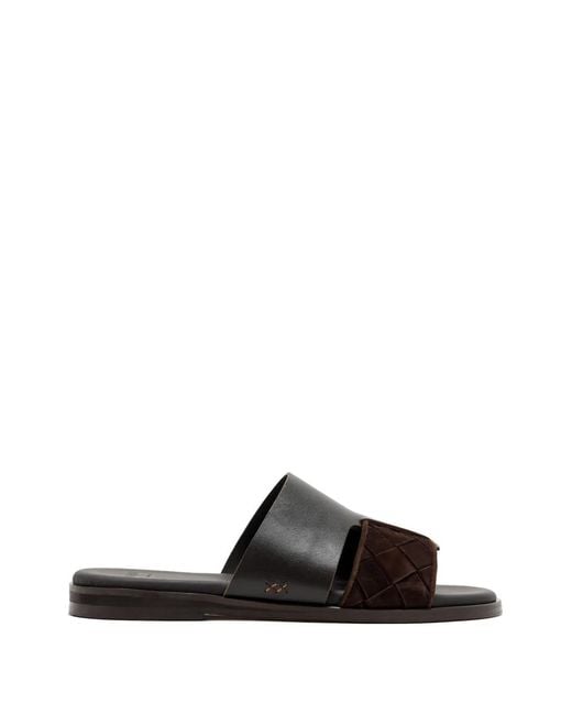 Forsa Black Ernesto Sandals for men