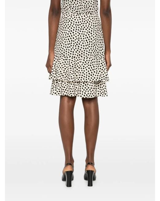 Chloé Black Polka Skirt