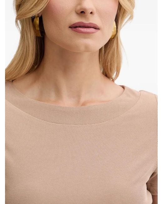 Guess Natural Logo-Detail T-Shirt