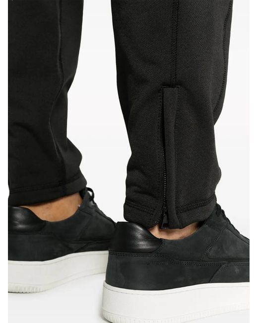 Orlebar Brown Black Decari Elasticated Track Pants for men