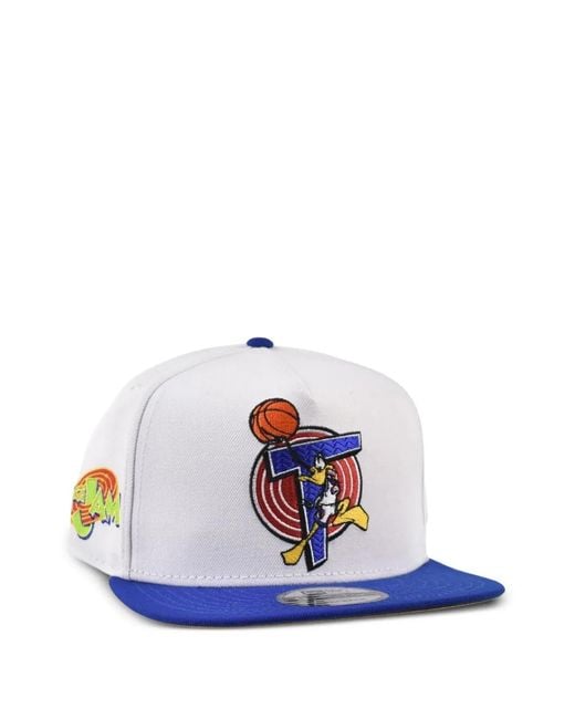 KTZ White 9Fifty A-Frame Space Jam Hat for men