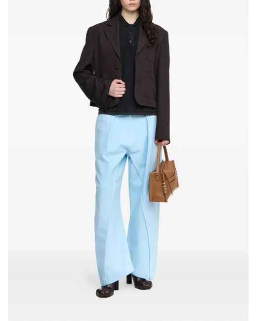 J.W. Anderson Black Belted Pocket Jacket