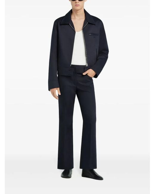Courreges Blue Casual Jacket for men