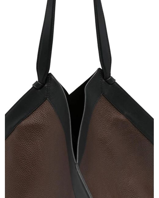 Yuzefi Black Large Wonton Shoulder Bag