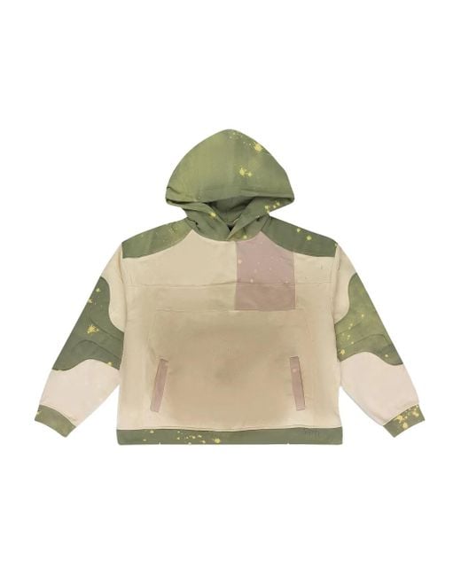 Who Decides War Green Armour Hoodie for men