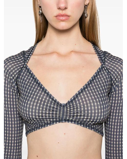 KNWLS Gray Infinity Top